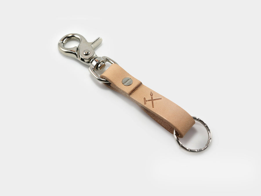 LEATHER KEY CLIP