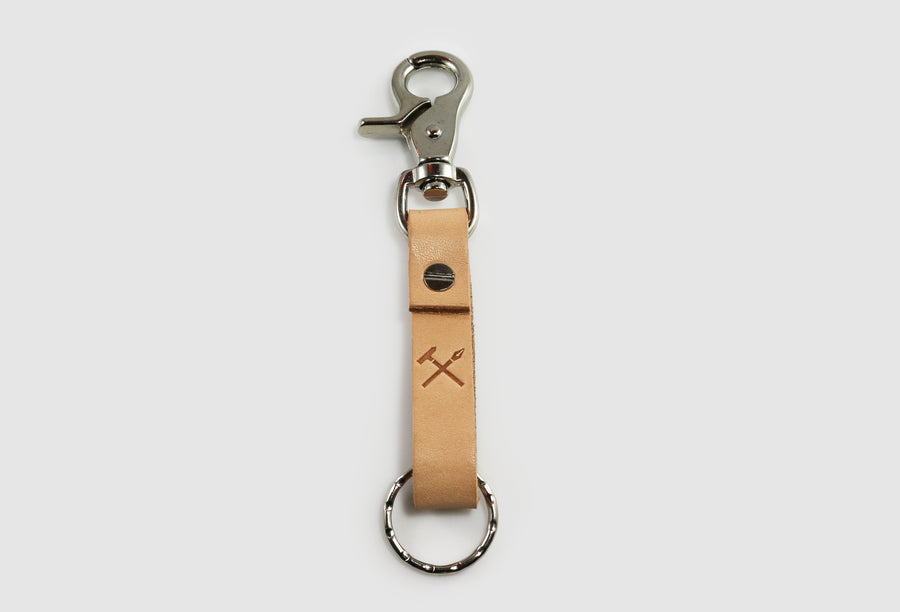 LEATHER KEY CLIP