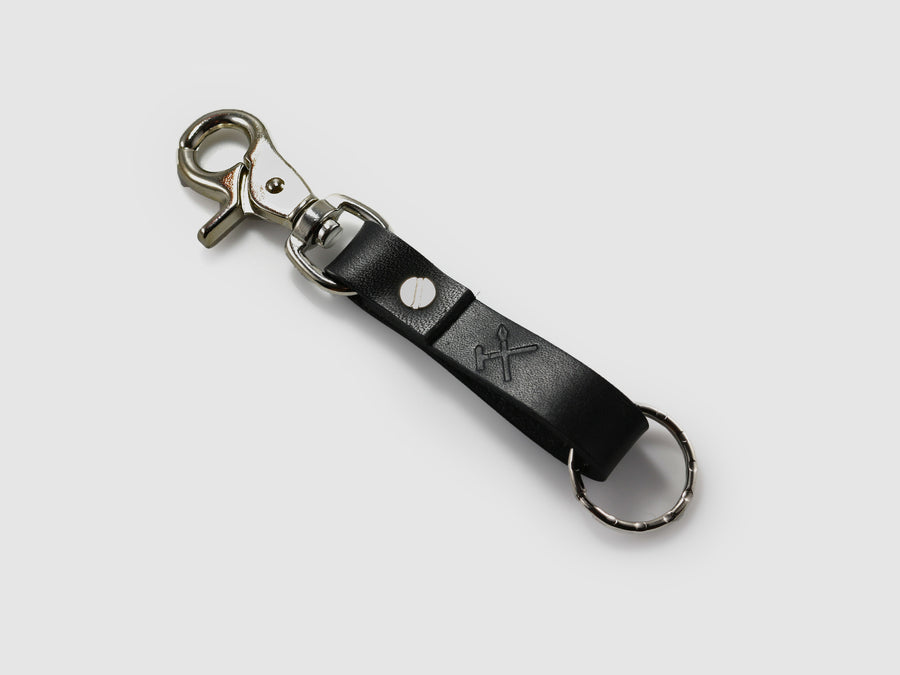 LEATHER KEY CLIP