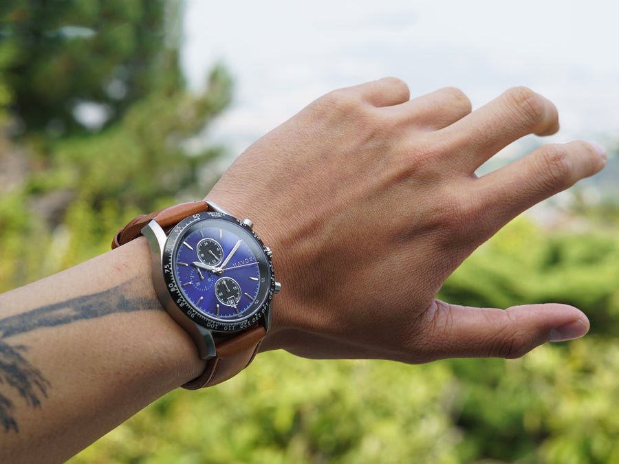 SAPPHIRE BLUE RACER CHRONOGRAPH - 42MM