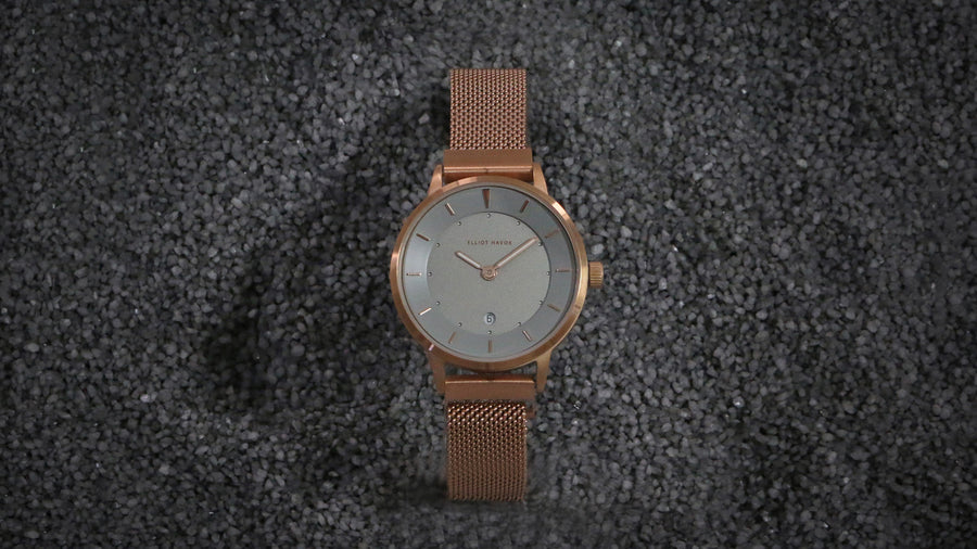 Cool Grey Minimalist Mesh - 30mm