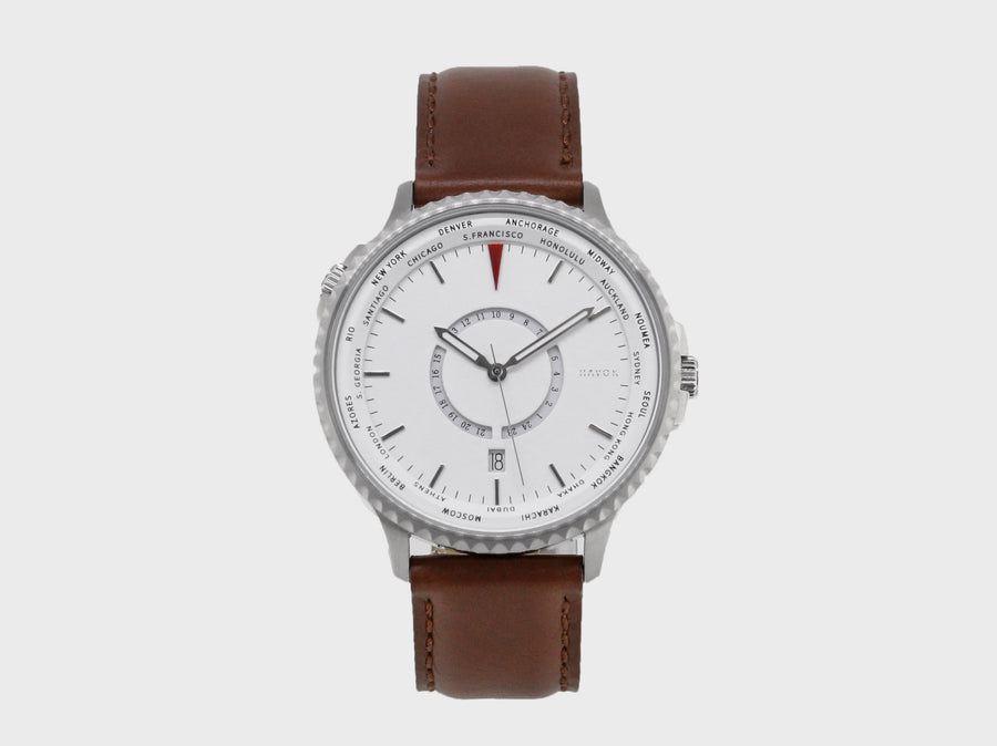 CLOUD WHITE WORLD TRAVELLER 42MM Elliot Havok